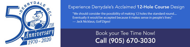 Derrydale golf club in Greater Toronto